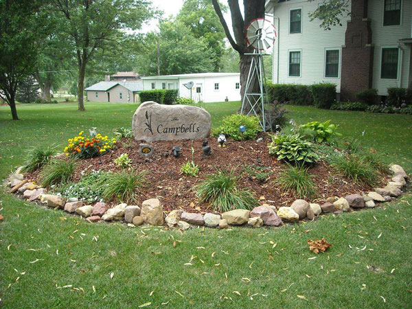 Campbells Name Stone