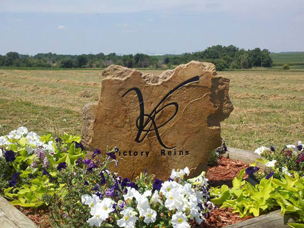 Victory Reins Ranch Sign