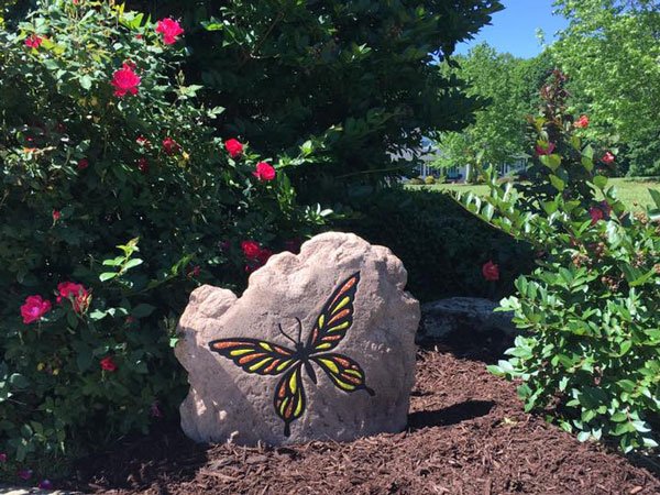 Decorative Garden Stone