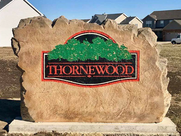 Thornewood Development Sign