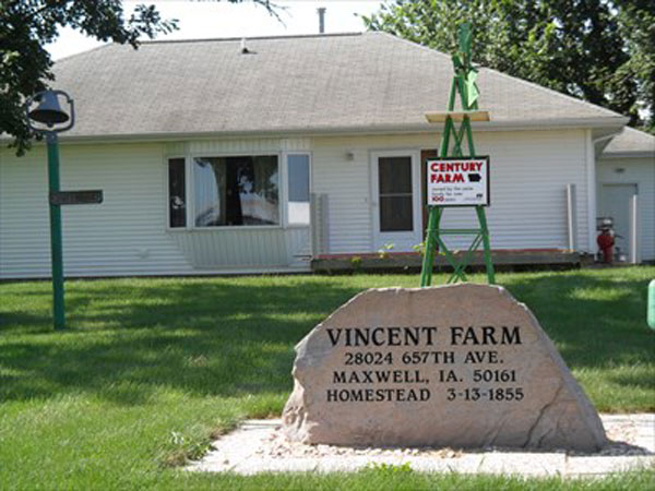 Vincent Farm Sign
