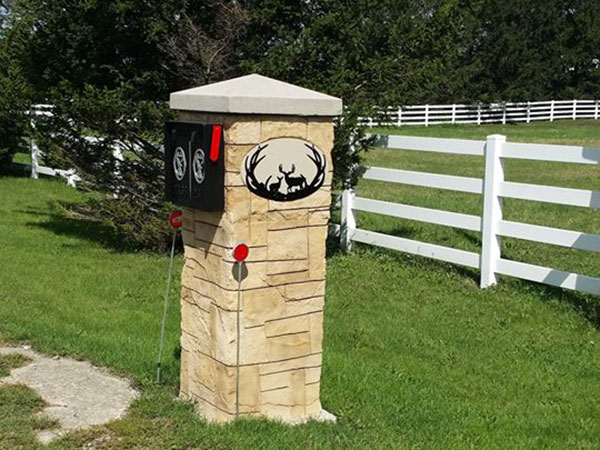 Mailbox Pillar
